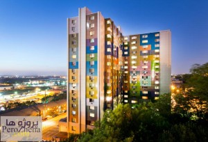 رنگ در ساختمان