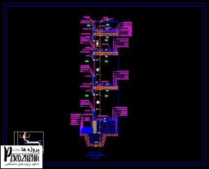 دانلود فایل اتوکد وال سکشن