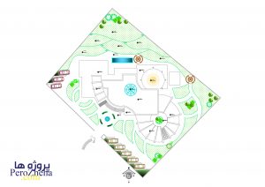 دانلود پلان مهد کودک به همراه تصاویر سه بعدی