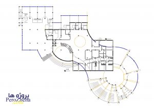 دانلود پلان مهد کودک به همراه تصاویر سه بعدی
