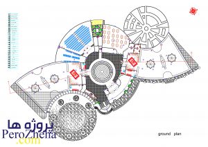 دانلود پلان موزه به همراه تصاویر سه بعدی
