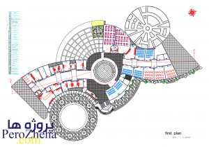 دانلود پلان موزه به همراه تصاویر سه بعدی