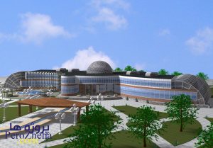 دانلود پلان موزه به همراه تصاویر سه بعدی