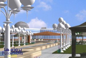 دانلود پلان موزه به همراه تصاویر سه بعدی