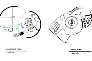 دانلود پلان مهد کودک به همراه رندر سه بعدی