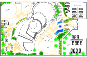 دانلود پلان مهد کودک به همراه رندر سه بعدی