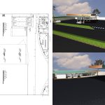 دانلود پلان پمپ بنزین به همراه تصاویر سه بعدی