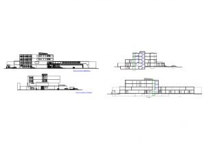 دانلود پلان بیمارستان قلب به همراه تصاویر سه بعدی