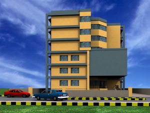 دانلود پلان مجتمع اداری 8 طبقه به همراه تصاویر سه بعدی