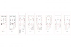 دانلود پلان مجتمع اداری 8 طبقه به همراه تصاویر سه بعدی
